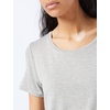 image:imageAmazon Essentials Womens ShortSleeve Scoopneck Tunic Tops Pack of 2Light Grey HeatherGolden Yellow