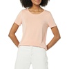 image:imageAmazon Essentials Womens ShortSleeve Scoopneck Tunic Tops Pack of 2NavyCoral Pink