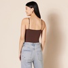 image:imageAmazon Essentials Womens SlimFit Cami Bodysuit Pack of 2BlackBrown