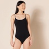 image:imageAmazon Essentials Womens SlimFit Cami Bodysuit Pack of 2BlackGrey
