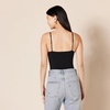image:imageAmazon Essentials Womens SlimFit Cami Bodysuit Pack of 2BlackGrey