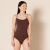 image:imageAmazon Essentials Womens SlimFit Cami Bodysuit Pack of 2BlackRich Hazel