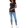 image:imageAmazon Essentials Womens SlimFit CapSleeve Scoop Neck TShirtDark OliveBlack