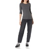 image:imageAmazon Essentials Womens SlimFit Long Sleeve Rib Knit Crew Neck Top Pack of 2BlackCharcoal Heather
