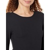 image:imageAmazon Essentials Womens SlimFit Long Sleeve Rib Knit Crew Neck Top Pack of 2BlackOffwhite