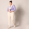 image:imageAmazon Essentials Womens SlimFit Long Sleeve Rib Knit Crew Neck Top Pack of 2LavenderWhite