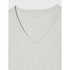 image:imageAmazon Essentials Womens SlimFit ShortSleeve VNeck TShirtCharcoal HeatherLight Grey Heather