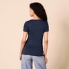 image:imageAmazon Essentials Womens SlimFit ShortSleeve VNeck TShirtNavyNavy