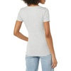 image:imageAmazon Essentials Womens SlimFit ShortSleeve VNeck TShirtWhiteLight Heather Grey
