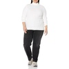 image:imageAmazon Essentials Womens SlimFit Stretchy Layering Long Sleeve Knit Rib Turtleneck Top Available in Plus Size Pack of 2White
