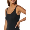 image:imageAmazon Essentials Womens SlimFit Thin Strap Tank TopBlackCharcoal Heather