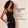 image:imageAmazon Essentials Womens SlimFit Thin Strap Tank TopBlackLilac