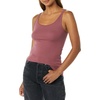 image:imageAmazon Essentials Womens SlimFit Thin Strap Tank TopBlackPlum