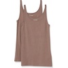 image:imageAmazon Essentials Womens SlimFit Thin Strap Tank TopDark Beige