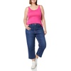image:imageAmazon Essentials Womens SlimFit Thin Strap Tank TopDark PinkWhite
