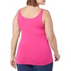 image:imageAmazon Essentials Womens SlimFit Thin Strap Tank TopDark PinkWhite