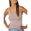 image:imageAmazon Essentials Womens SlimFit Thin Strap Tank TopDark Taupe