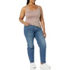 image:imageAmazon Essentials Womens SlimFit Thin Strap Tank TopDark Taupe