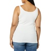 image:imageAmazon Essentials Womens SlimFit Thin Strap Tank TopLight Grey HeatherWhite