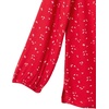 image:imageAmazon Essentials womens 34 Sleeve Button Popover Shirt LooseFit VNeck BlouseRed Leaf