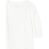 image:imageAmazon Essentials womens Classic Fit Puff Short Sleeve Crewneck TshirtBright White