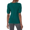 image:imageAmazon Essentials womens Classic Fit Puff Short Sleeve Crewneck TshirtGreen Botanical