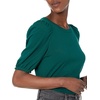 image:imageAmazon Essentials womens Classic Fit Puff Short Sleeve Crewneck TshirtGreen Botanical