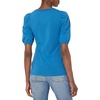 image:imageAmazon Essentials womens Classic Fit Puff Short Sleeve Crewneck TshirtMid Blue