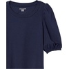 image:imageAmazon Essentials womens Classic Fit Puff Short Sleeve Crewneck TshirtNavy