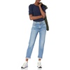 image:imageAmazon Essentials womens Classic Fit Puff Short Sleeve Crewneck TshirtNavy