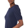 image:imageAmazon Essentials womens Classic Fit Puff Short Sleeve Crewneck TshirtNavy