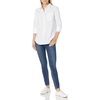 image:imageAmazon Essentials womens Classicfit 34 Sleeve Poplin ShirtWhite