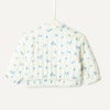 image:imageAmazon Essentials x Sofia Grainge Baby Girls Cotton Sateen Lightweight Printed JacketIvory Blue Floral
