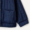 image:imageAmazon Essentials x Sofia Grainge Baby Girls Cotton Sateen Lightweight Printed JacketNavy