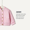 image:imageAmazon Essentials x Sofia Grainge Baby Girls Cotton Sateen Lightweight Printed JacketPink Big Gingham