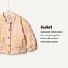 image:imageAmazon Essentials x Sofia Grainge Baby Girls Cotton Sateen Lightweight Printed JacketShell Pink Ornate Paisley