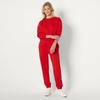 image:imageAmazon Essentials x Sofia Grainge Womens HighRise RelaxedFit Jogger with Elastic WaistRed