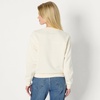 image:imageAmazon Essentials x Sofia Grainge Womens Relaxed Fit Boxy Drop Shoulder Crewneck SweatshirtIvory Red Valentine