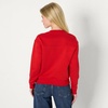 image:imageAmazon Essentials x Sofia Grainge Womens Relaxed Fit Boxy Drop Shoulder Crewneck SweatshirtRed