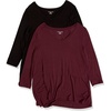 Black/Burgundy