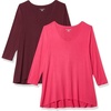 Bright Pink/Burgundy