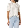 Burgundy Ecru Plaid