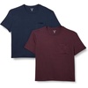 Burgundy/Navy