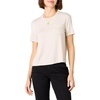 image:imageAmazon Essentials Womens Jersey RelaxedFit ShortSleeve Crewneck Pocket TShirt Pack of 2NavySand