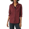 Black Red Preppy Check