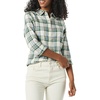 Ivory Green Alpine Plaid