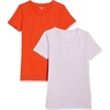 Lavender/Tomato Red