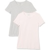 Light Grey Heather/Light Pink