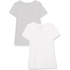 Light Grey Heather/White