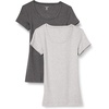 Charcoal Heather/Light Grey Heather